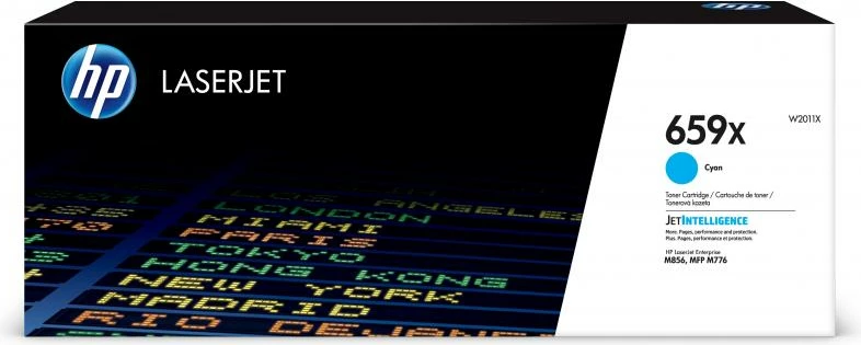 Toner, HP, 659X (W2011X), rendiment i lartë 24,000 faqe, cyan