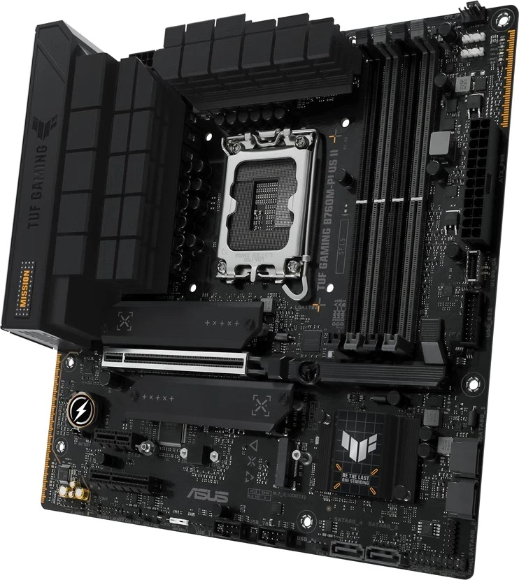 Pllakë amë ASUS TUF GAMING B760M-PLUS II, Intel B760, LGA 1700, micro ATX