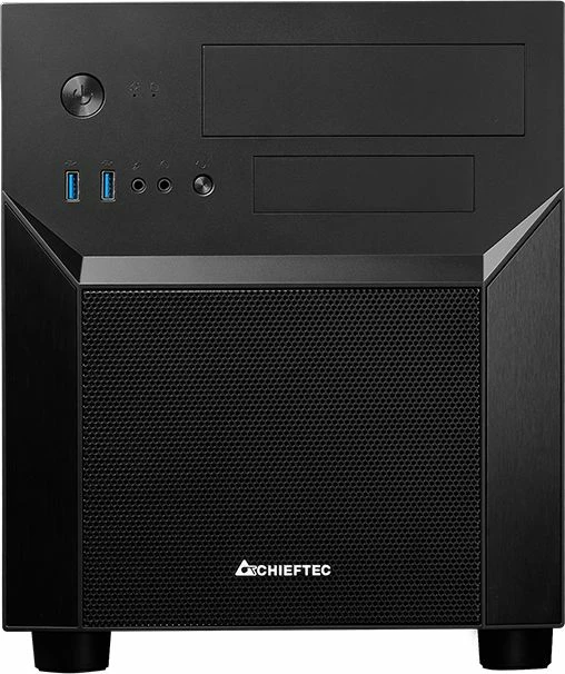 Kasë Chieftec Mesh ProCube CI-02B-OP mATX Cube Tower, e zezë