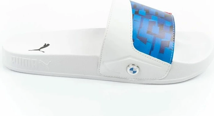 Shapka sportive Puma BMW MMS Leadcat 2.0 Graphic për meshkuj, të bardha [Madhësia: 43]