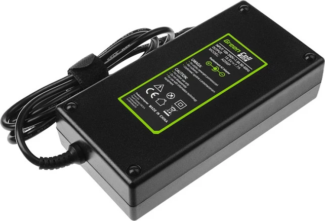 Karikues laptopi Green Cell PRO 150W 19.5V 7.7A për Asus (G550/G551/G73/N751), i zi