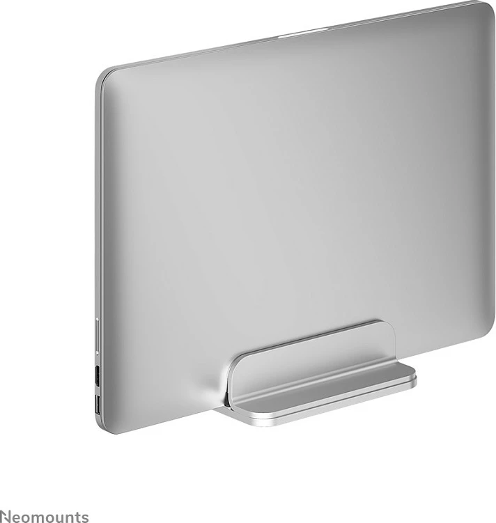 Mbajtës vertikal për laptop Neomounts NSLS300SILVER, 11-17", alumin, 5 kg, i argjendtë