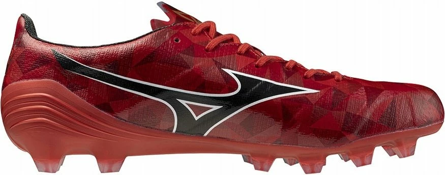Këpucë futbolli Mizuno Alfa II Elite FG 44.5 kuqe-zi
