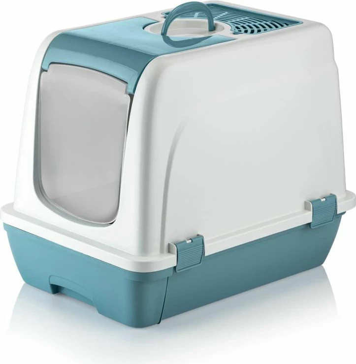 Kutia për rërë mace, pastel blu, Paws & Whiskers, 5115-07