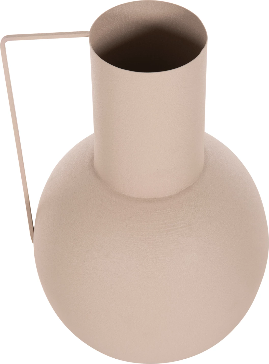 Vazo dekorative FLAGON FH4259.01 metalike, ngjyrë ecru, Φ34x54H cm