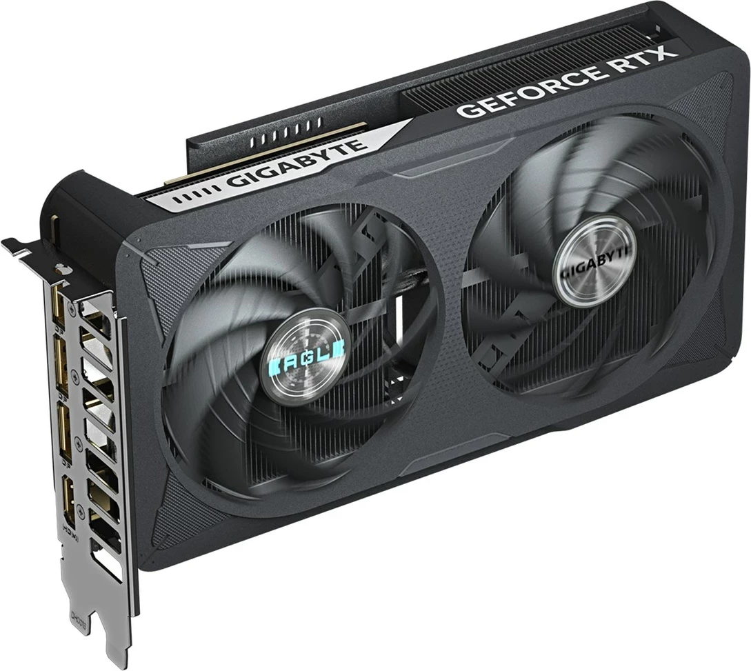 Kartelë grafike Gigabyte GeForce RTX 5060 EAGLE OC 8G, 8 GB GDDR7, e zezë