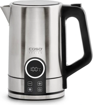 Çajnik elektrik CASO Selection WK 2200, 1.7 L, 2200 W, kontroll temperature 40-100°C, inox/zi