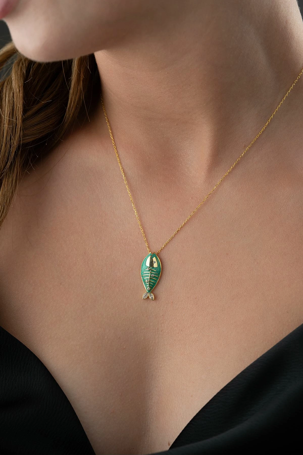 Qafore argjendi Jumeon, ngjyrë e verdhë, SİLVANOJEWELRY303