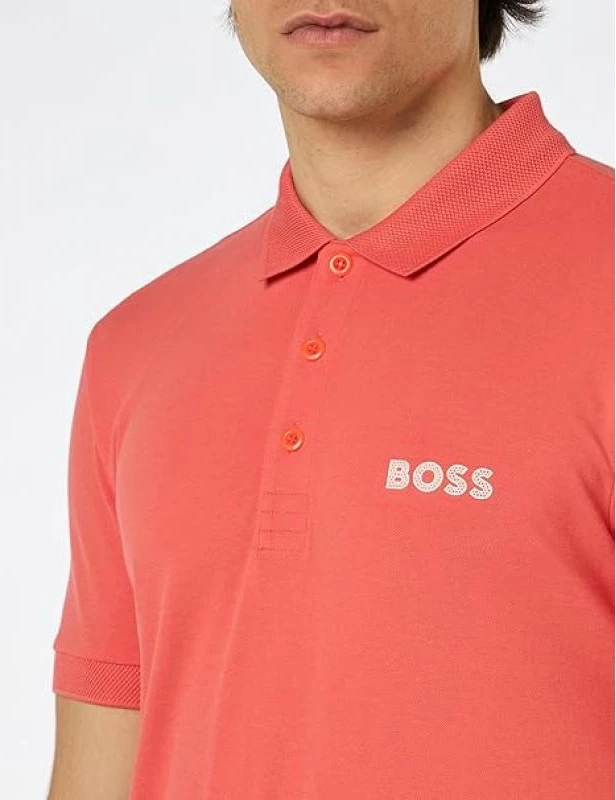 Maicë polo Boss për meshkuj, e kuqe [Madhësia: S]
