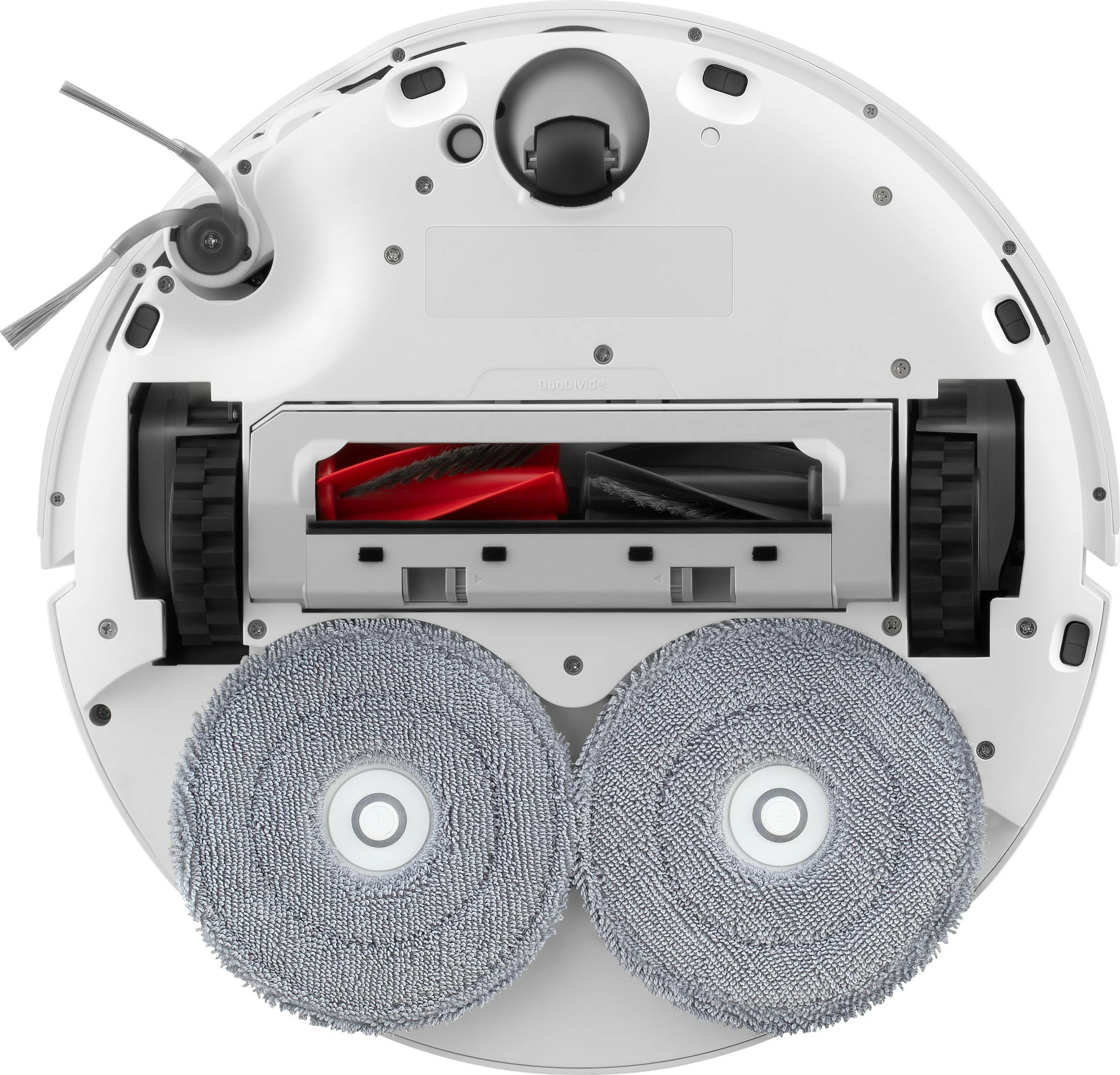 Robot fshesë Roborock Qrevo Curv 2 ProX, 25000 Pa, wet mopping, self-emptying, e bardhë