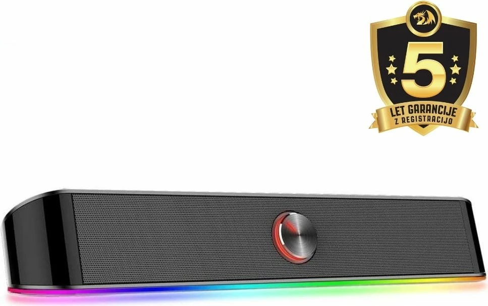 Altoparlant Redragon Adiemus GS560 soundbar RGB, USB + 3.5mm, 2x3W, i zi