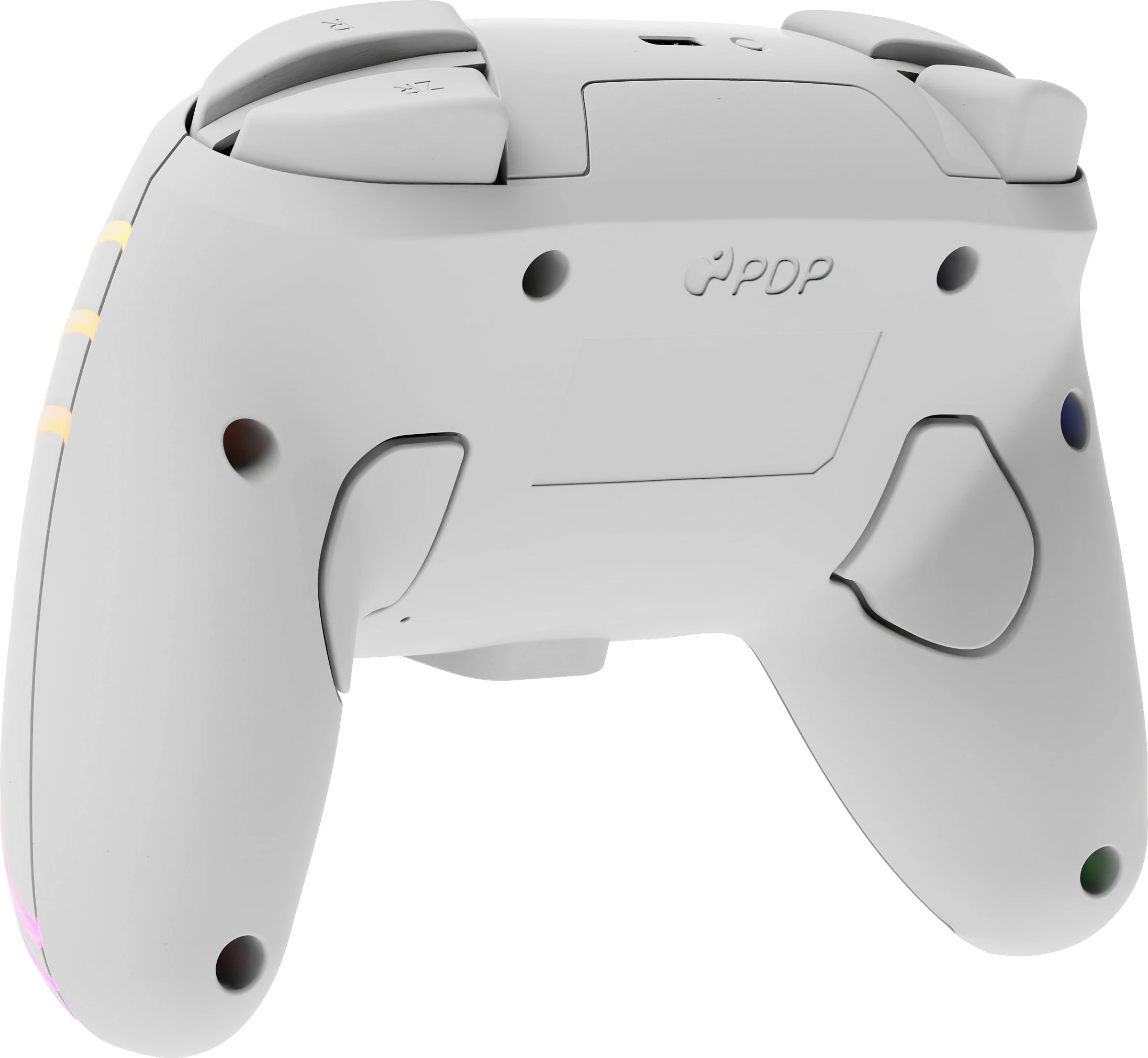 Gamepad PDP Afterglow Wave Wireless për Nintendo Switch/Switch OLED, RGB, i bardhë