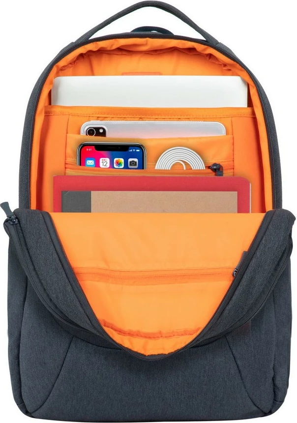 Çantë shpine RIVACASE Galapagos 7761 për laptop 15.6 inç, gri e errët
