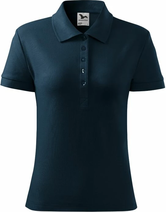 Polo maicë Malfini për femra, blu marine [Madhësia: L]