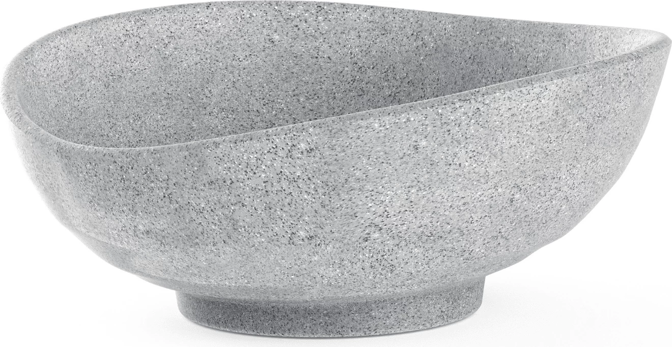Tas melamine, Fine Dine, Terra Galaxy, 1600 ml, 260x220 x h95 mm, gri granit