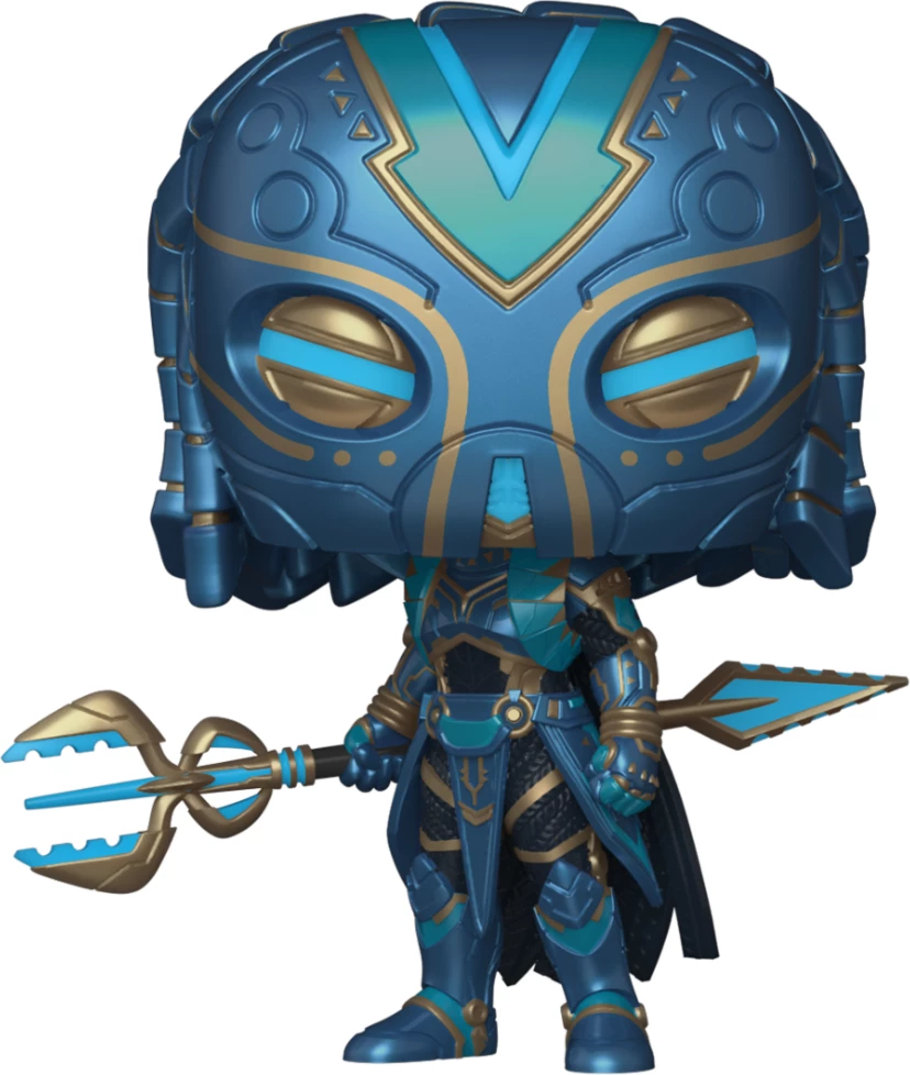 Figurinë Funko Pop Funko Marvel Black Panther: Wakanda Forever Aneka (Midnight Angel) #1178, blu/artë
