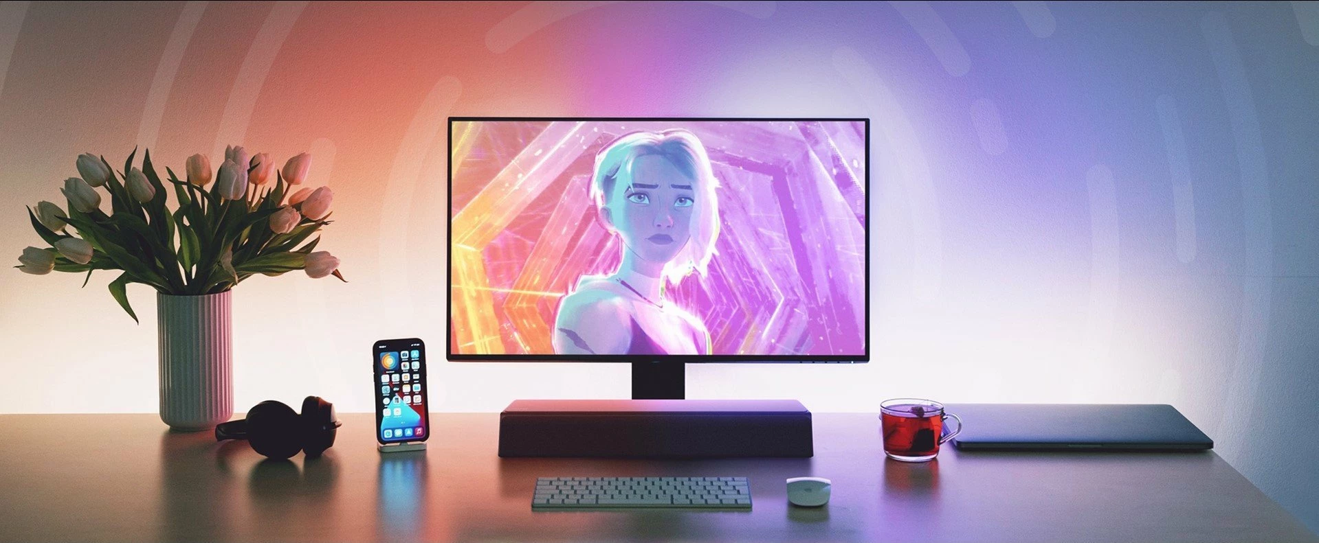 Soundbar Creative Stage SE Mini, 2.0, Bluetooth 5.3, USB-C, 24W peak, e zezë