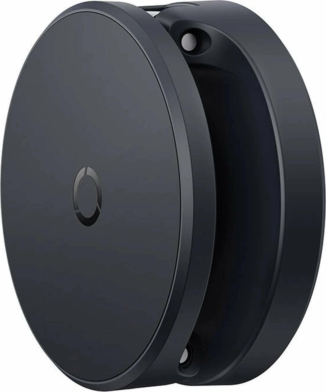 Mbajtëse magnetike për celular Baseus MagPro (MagSafe), montim në panel, rrotullim 360°, e zezë, set me pllakë metalike