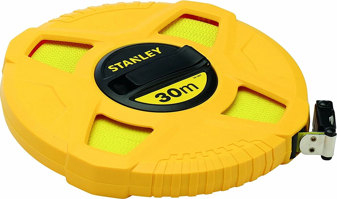 Metër fiberglasi Stanley 0-34-297 30 m, e verdhë