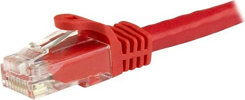 Kabllo Ethernet StarTech N6PATC3MRD, Cat6, 3m, RJ45-RJ45, Gigabit/PoE, e kuqe