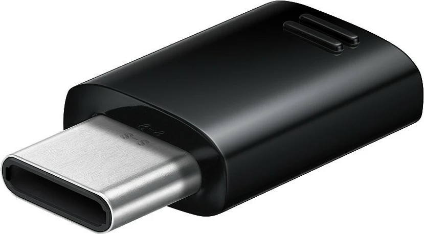 Adapter Samsung Micro USB në USB Type-C, i zi