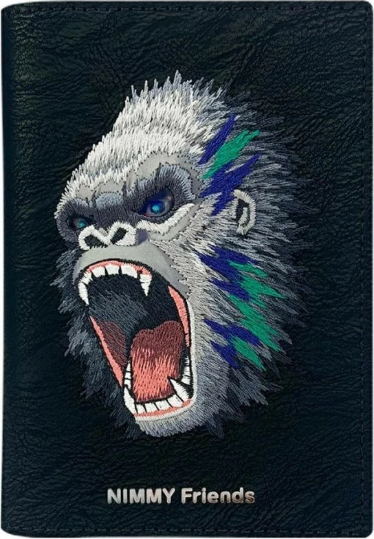 Portofol pasaporte Nimmy Raptor Gorilla, i zi