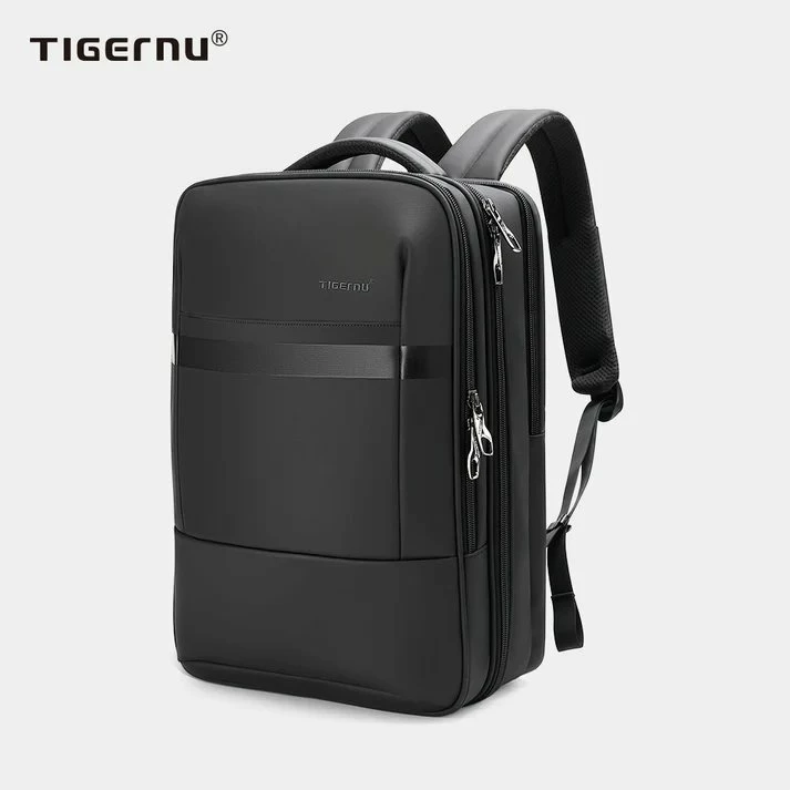 Çantë shpine laptopi Tigernu Manboe 15.6", e zezë