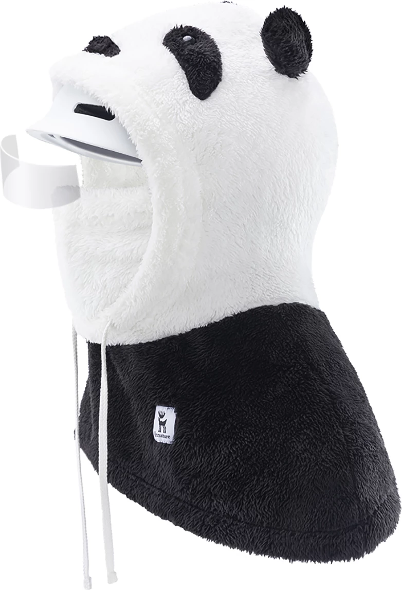 Balaklavë ski Qunature Panda, për fëmijë/të rritur, M, e zezë/e bardhë