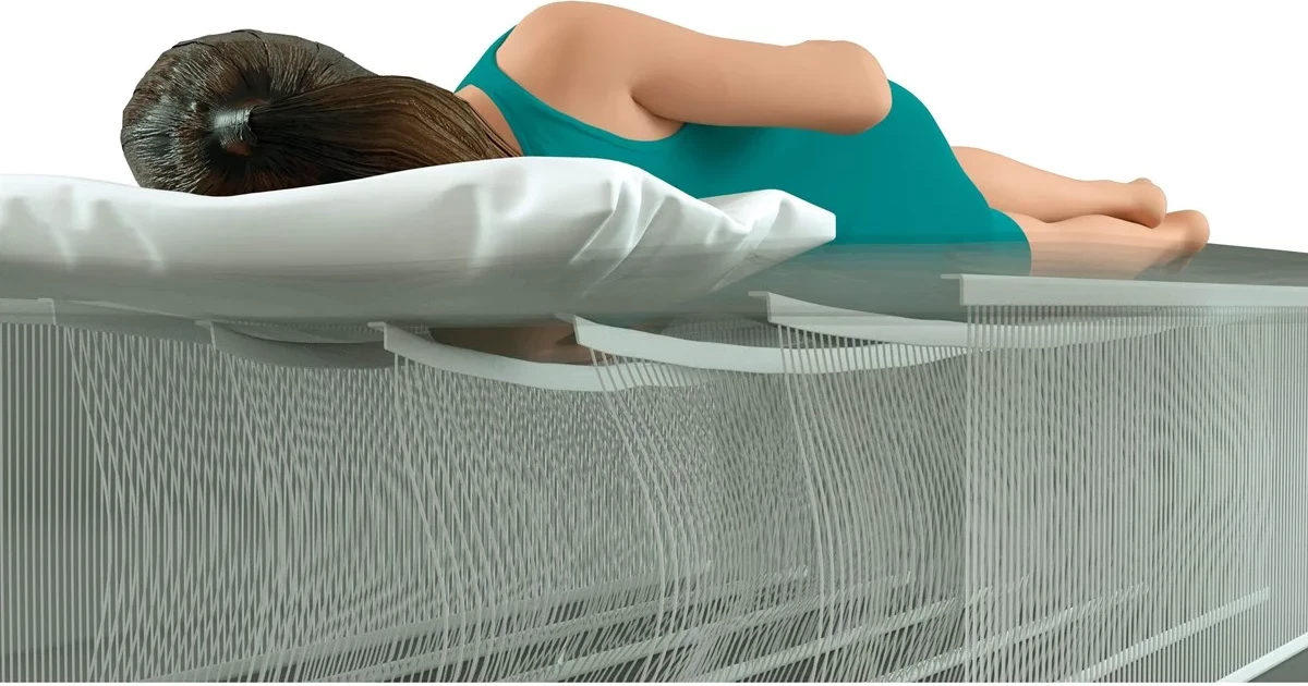 Dyshek Ajri Classic Dura-Beam për 2 persona, 203 × 152 × 25 cm