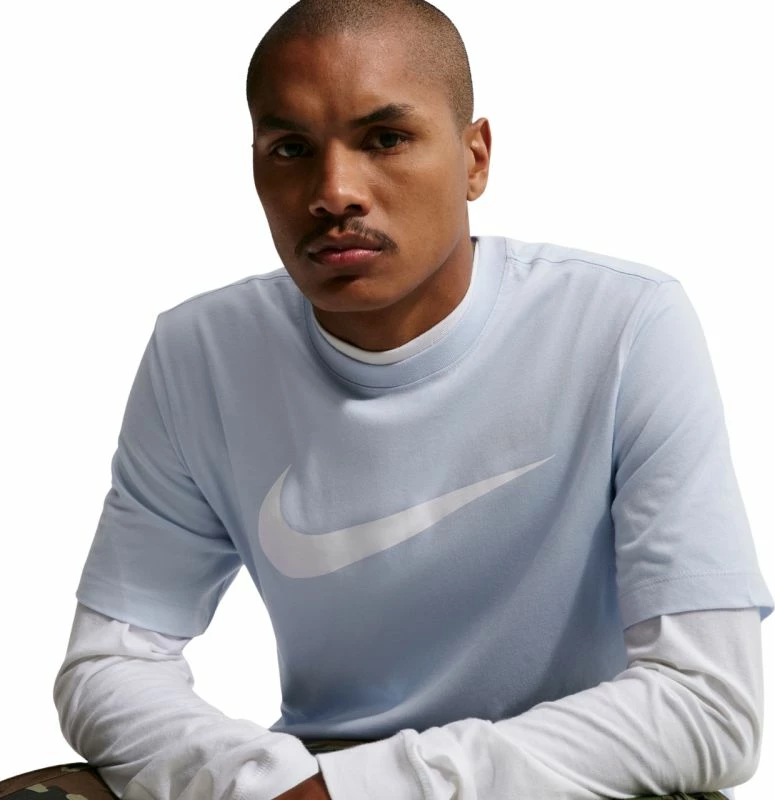 Maicë për meshkuj Nike NSW Tee Icon Swoosh DC5094 408, e kaltër [Madhësia: M]
