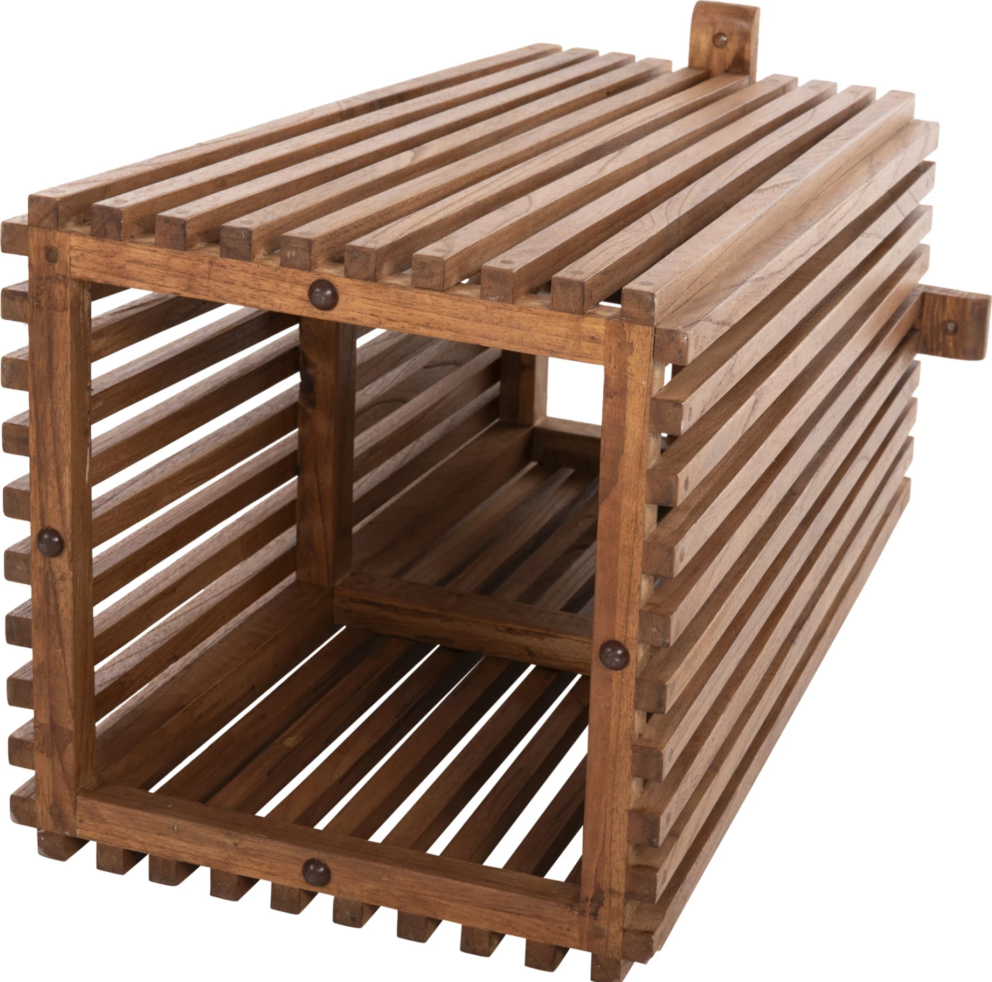 Baza katrore për tavolina FRANTZ FH9460.11 dru MINDI natyral 60x60x73H cm