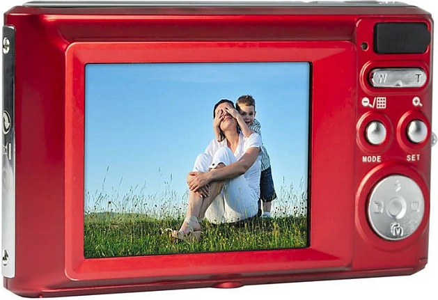 Kamerë digjitale kompakte AgfaPhoto Realishot DC5200, 21MP, HD 720p, 8x zoom, e kuqe