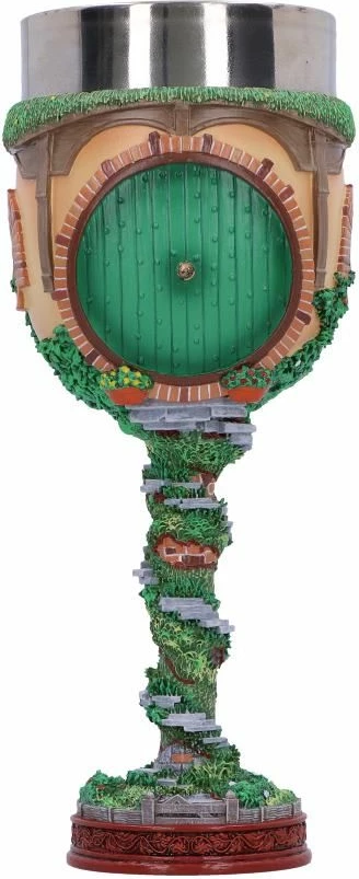 Krus koleksioner NEMESIS NOW Lord of the Rings The Shire, rezinë e pikturuar me dorë, jeshile
