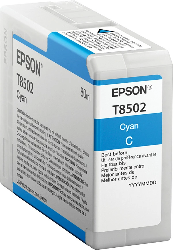 Toner Epson T850200, cyan, 80 ml