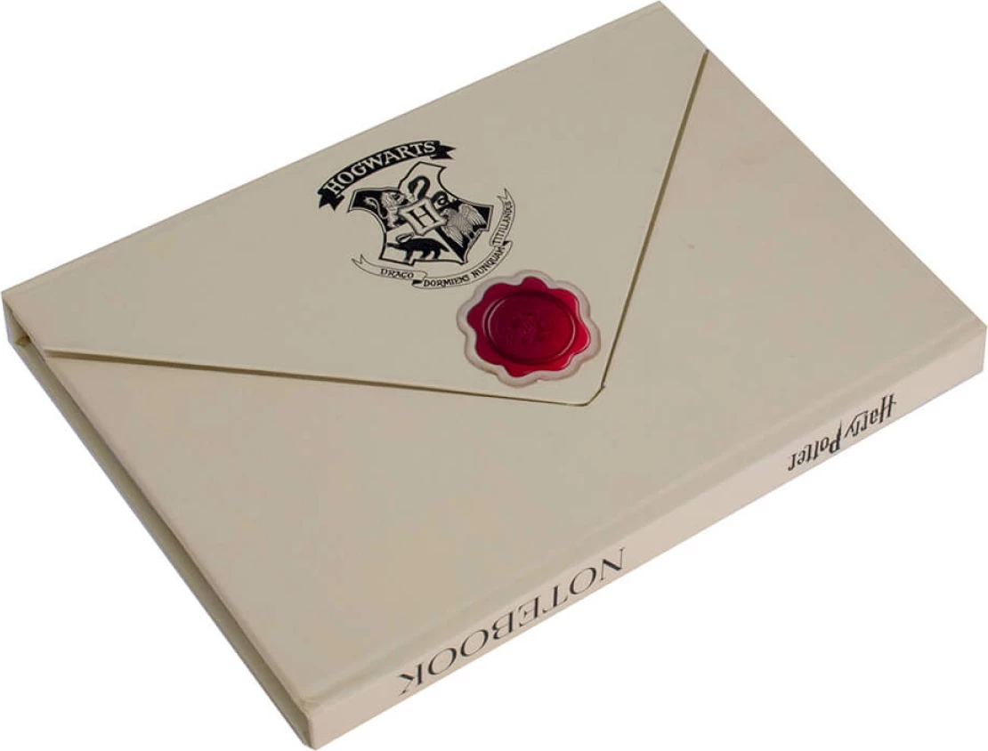 Fletore shënimesh BLUE SKY Harry Potter Envelope A5 me mbyllje magnetike, me vija, bezh