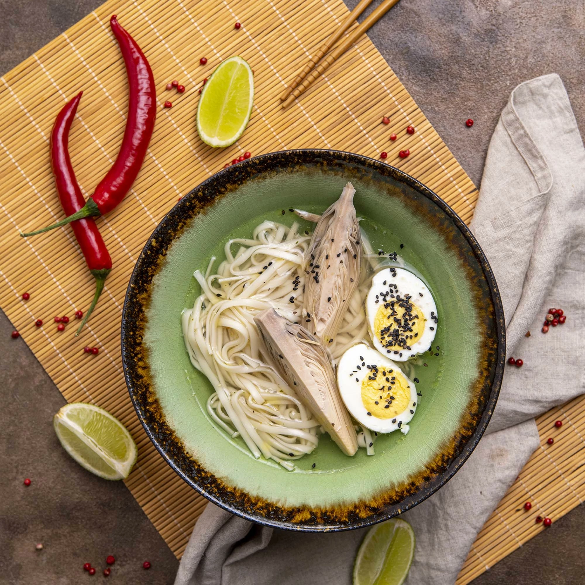 Tas konik Fine Dine Beryl 1.5L 225x90mm, gjelbër, set 2 copë