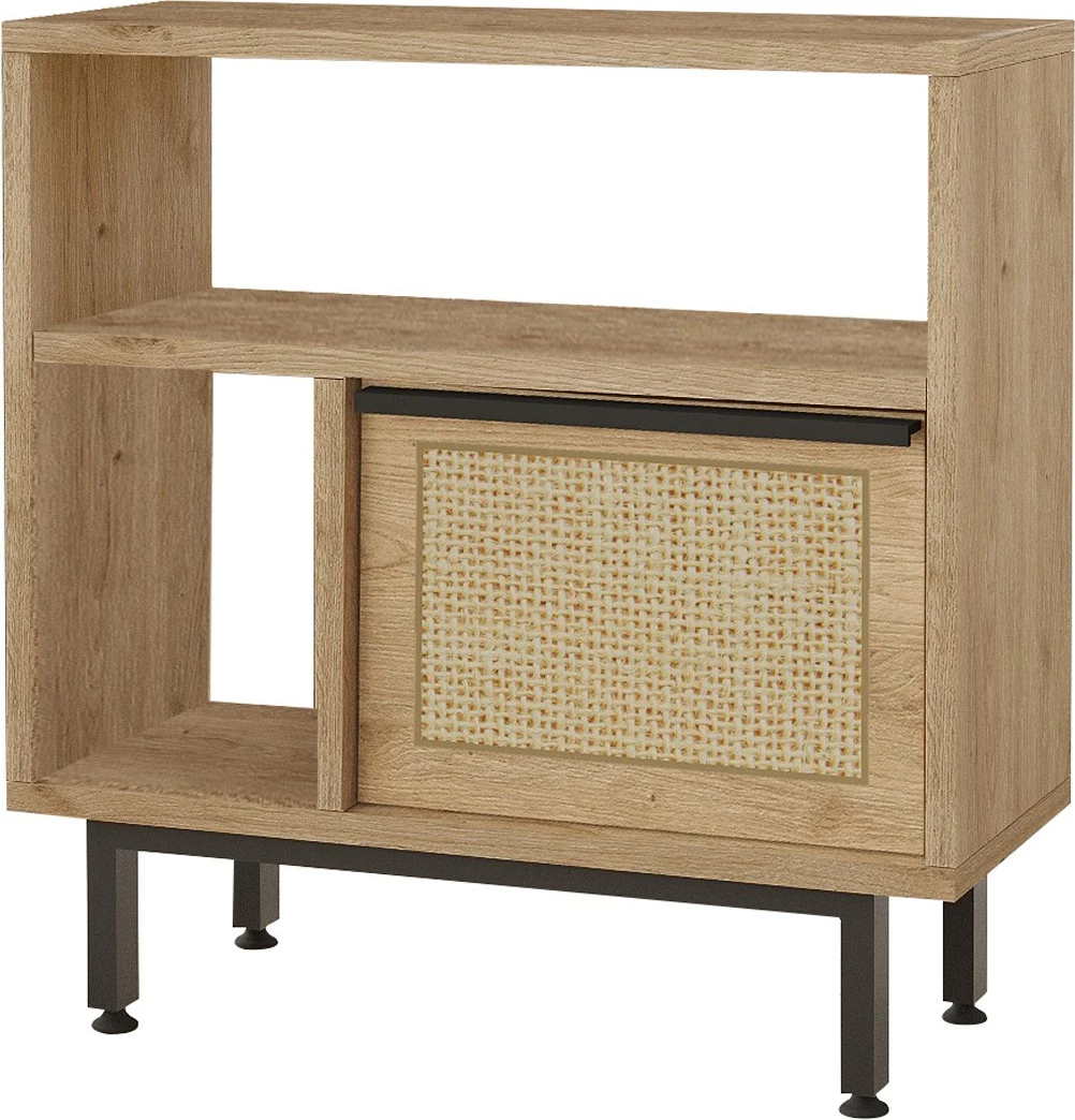 Tavolinë anësore Hanah Home, On6-Su, ngjyrë arr dhe lis