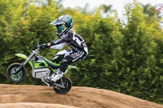Skuter elektrik Razor Dirt Rocket SX350, 22km/h, hiri/i gjelbër