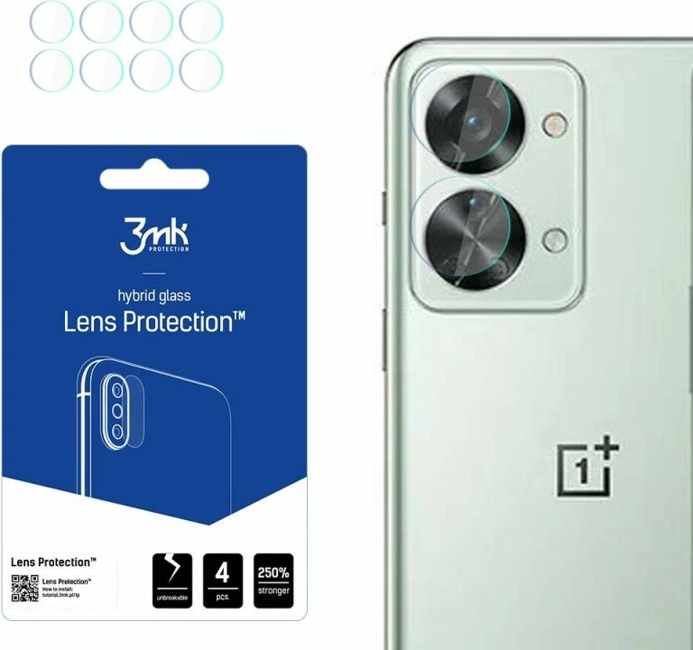 Mbrojtës xhami për kamerë 3mk Protection Lens Protection Hybrid për OnePlus Nord 2T