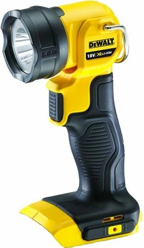 Svetilkë aku LED DeWalt DCL040, 18V XR Li-Ion, pa bateri dhe karikues, verdhë/zezë