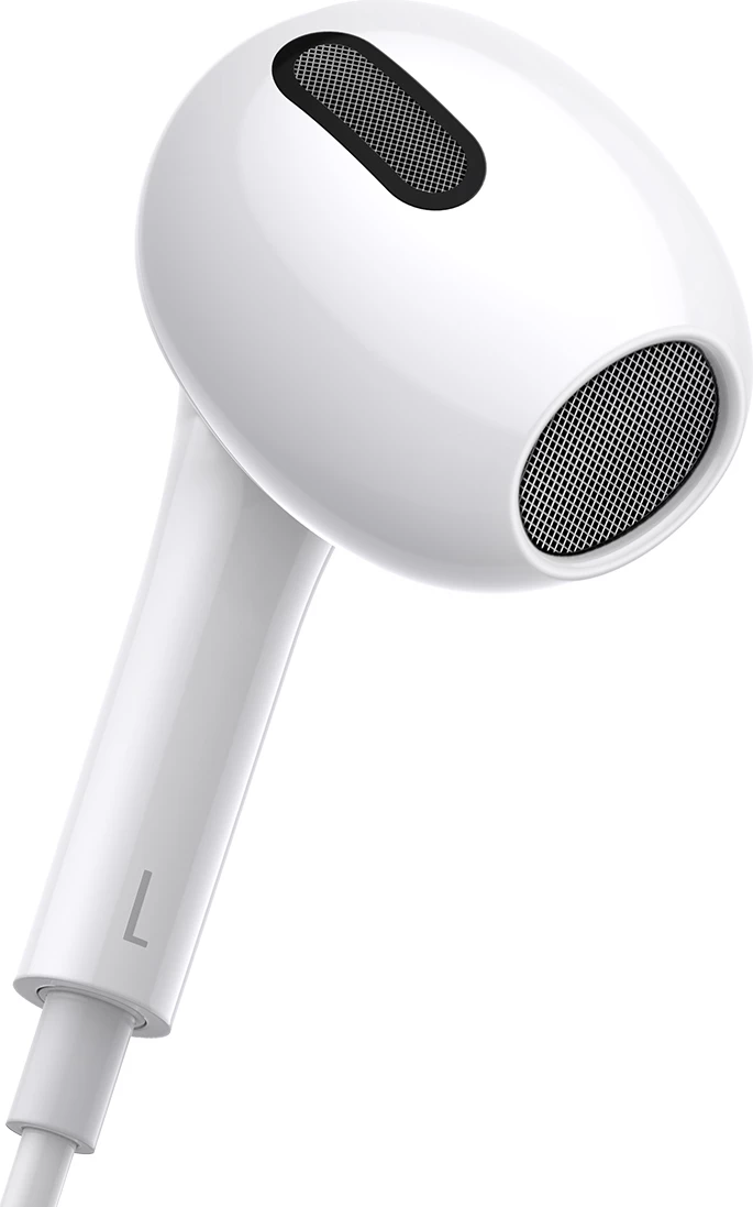 Kufje Baseus Encok H17 me kabllo, 3.5mm mini jack, të bardha