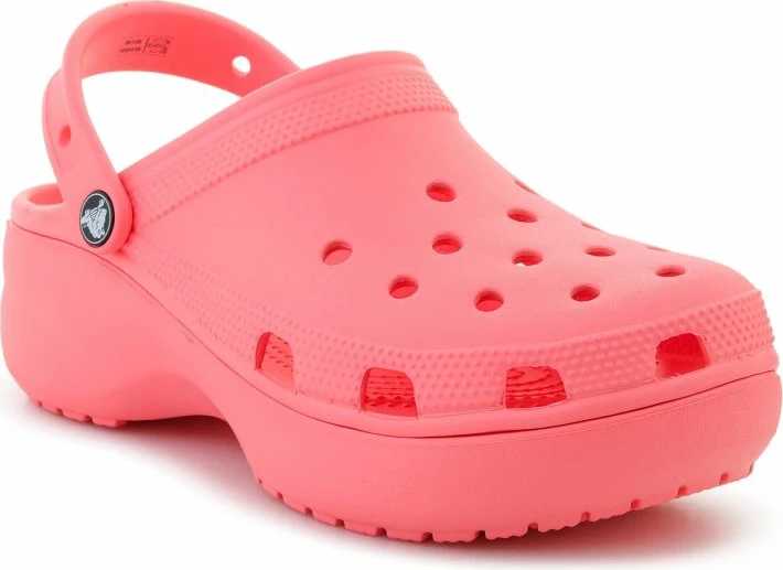 Atlete platforme femra Crocs Classic Platform Clog 206750-6UI, guava