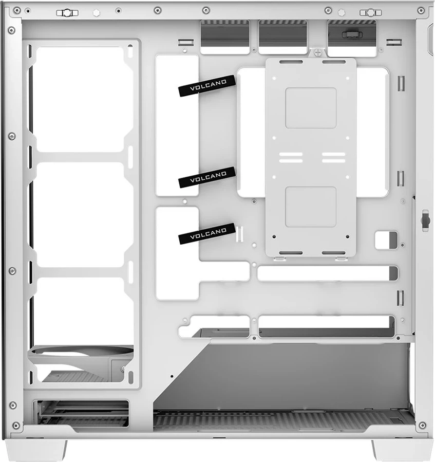 Kasë MODECOM VOLCANO STELLAR, midi, e bardhë