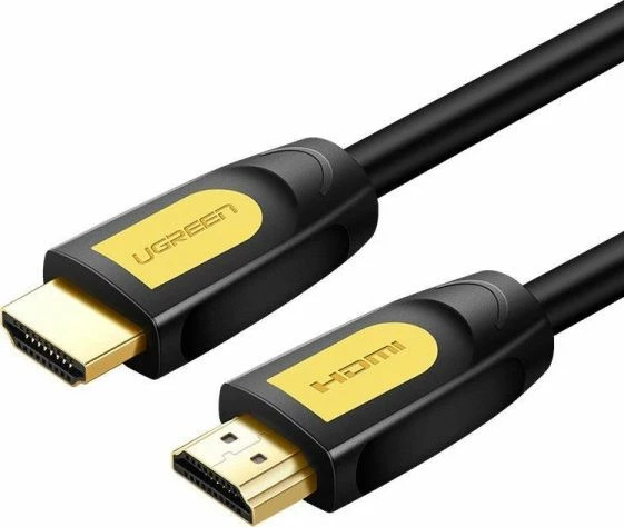 Kabllo HDMI Ugreen UGR346BLKYEL 1m 4K 60Hz HDMI 1.4, e zezë