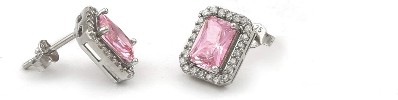 Set varëse dhe vathë argjendi, ngjyrë rozë, Jumeon, 11567PEMBE