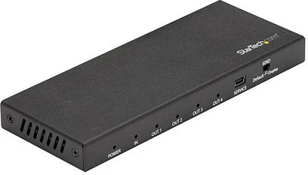 Splitter HDMI StarTech ST124HD202, 4K 60Hz, HDMI 2.0, 1x HDMI In / 4x HDMI Out, HDR, i zi