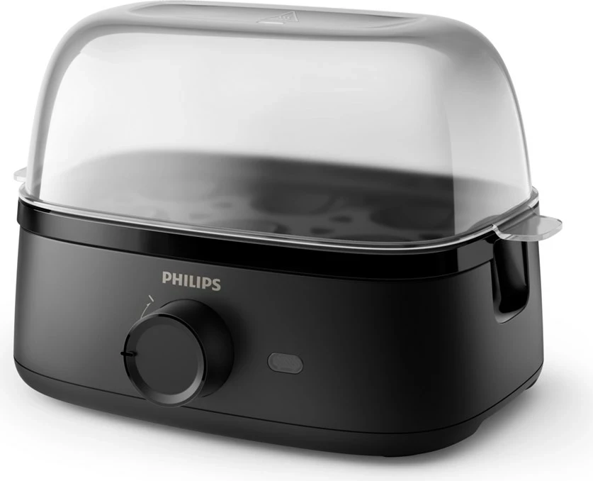 Zierës vezësh Philips HD9137/90, 6 vezë, i bardhë/transparente