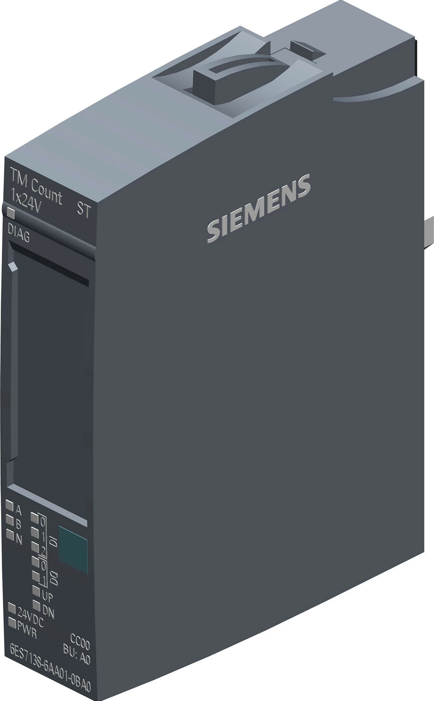 Modul numërues Siemens SIMATIC ET 200SP TM Count 6ES7138-6AA01-0BA0, 1x 24V, gri