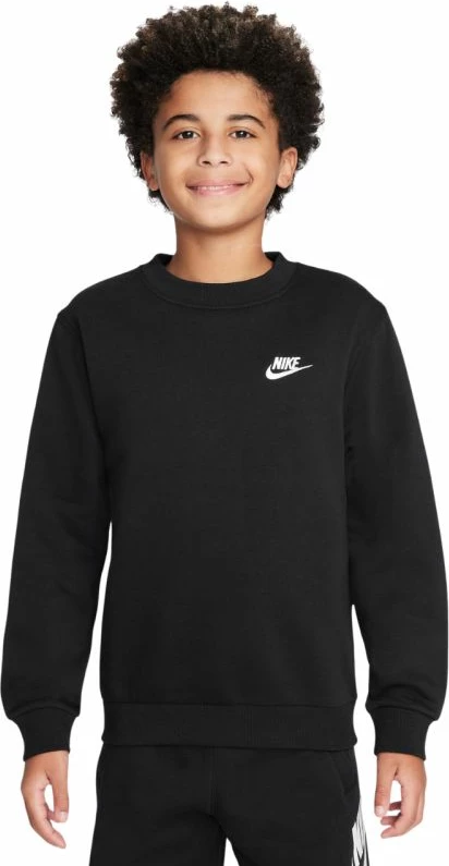 Duks për fëmijë Nike Sportswear Club Fleece FD3006 010, i zi [Madhësia: XL]