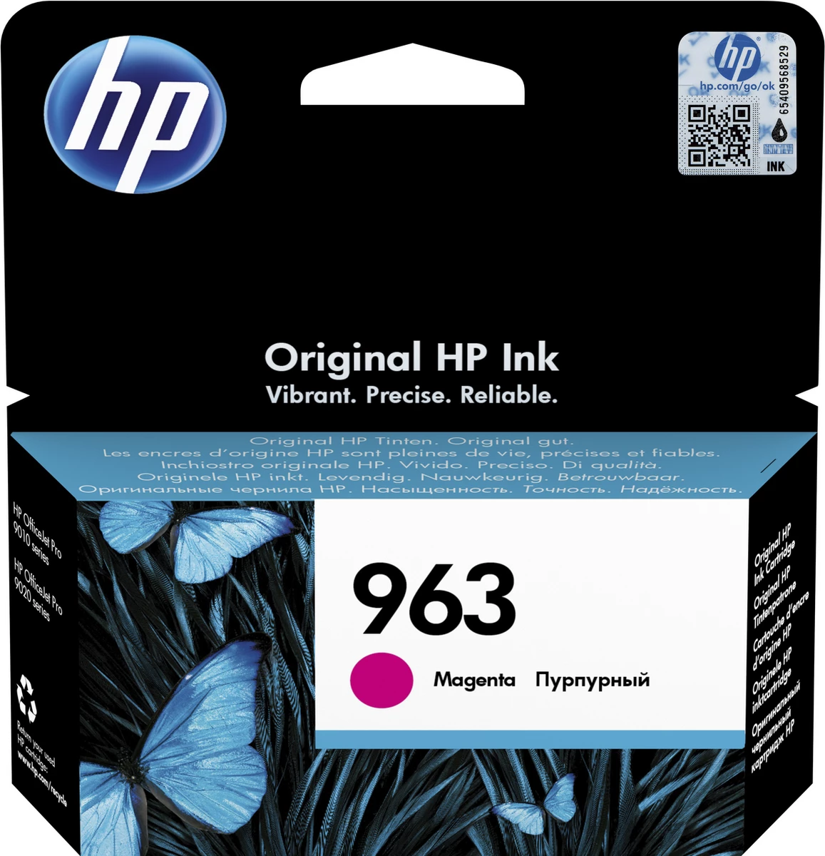 Kartush boje printeri HP 963 3JA24AE 10.77 ml, deri 700 faqe, standard, magenta